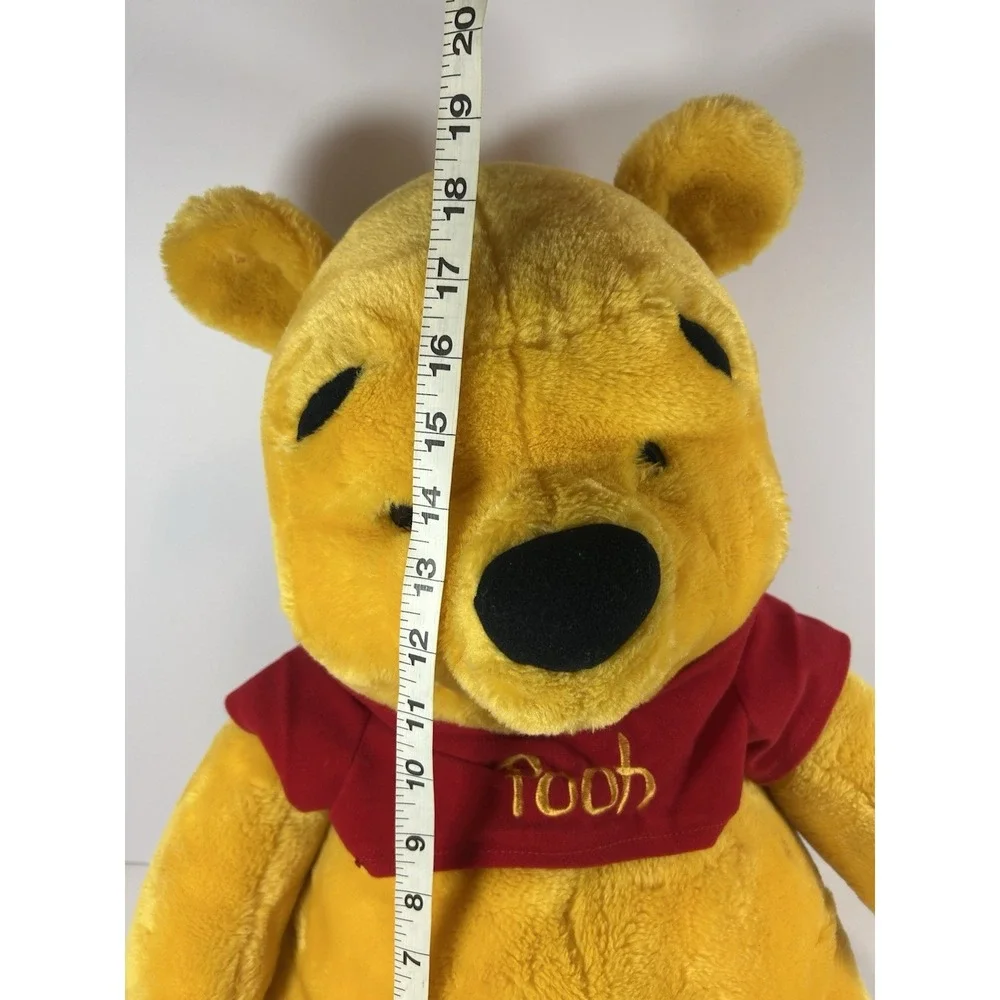 Vintage Walt Disney Jumbo Winnie the Pooh Large Seated Plush Bear 20